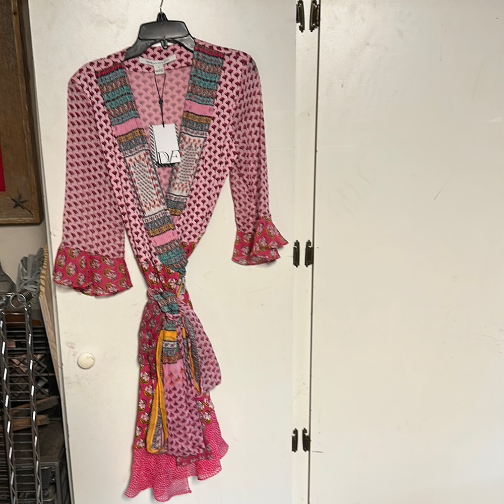 Diane Von Furstenburg wrap dress.